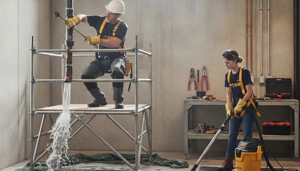 Emergency plumber for burst pipes and leaks in Royal Oak, MI