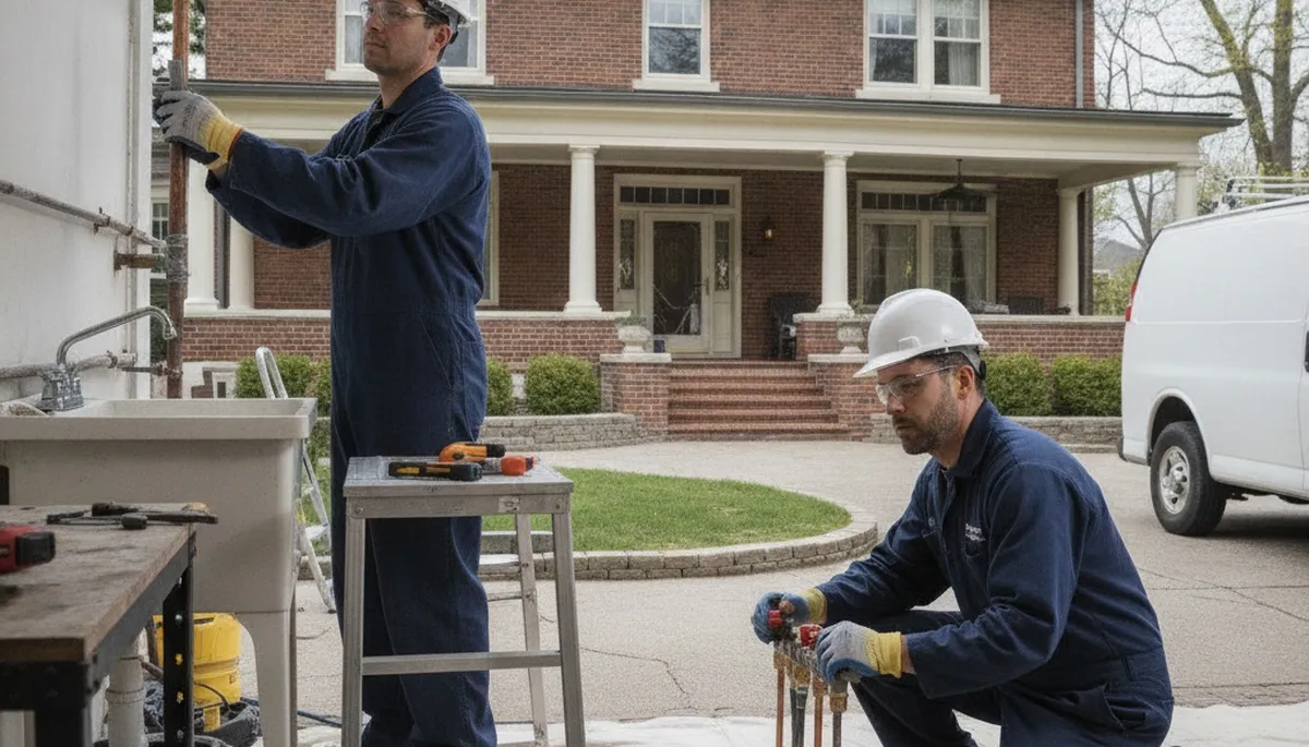 Plumbing repair service in Royal Oak, MI for leaks, clogs, and pipe repairs