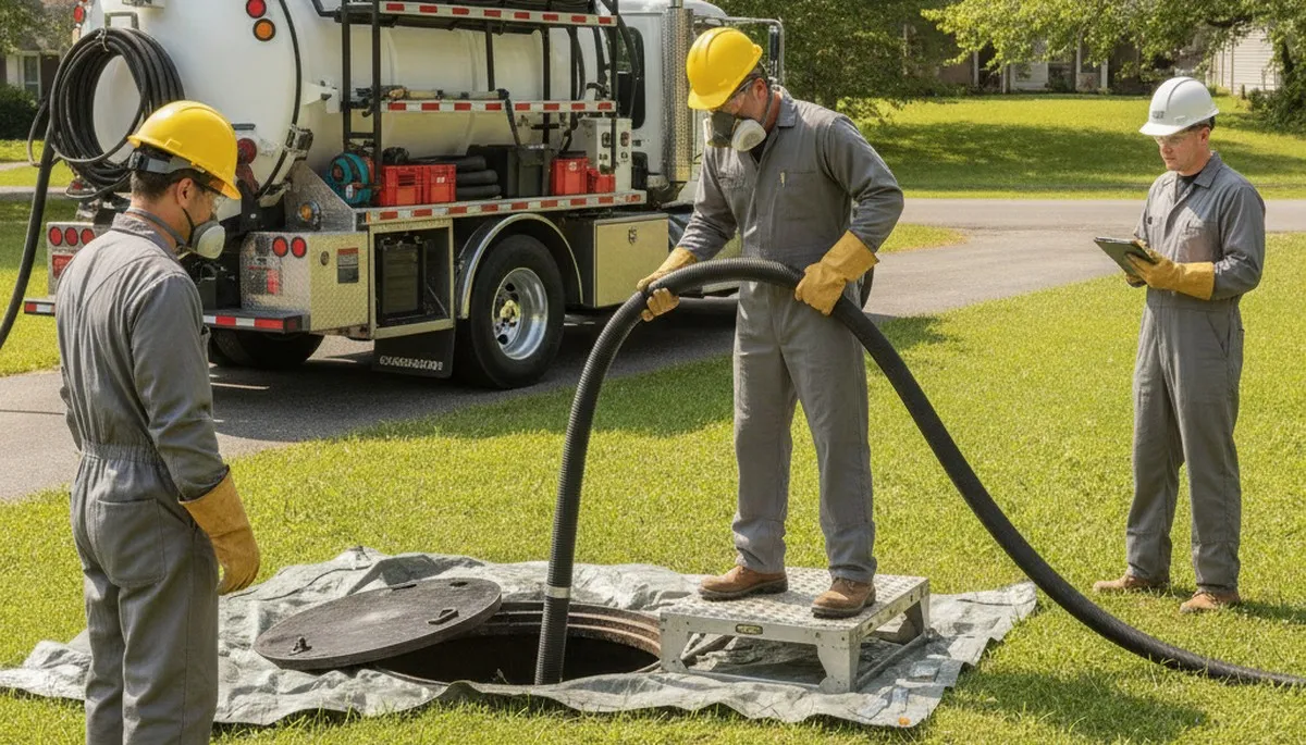 Septic tank cleaning service for Royal Oak, MI homes by On Call Plumbers